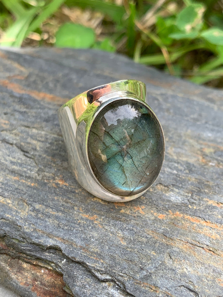 Bague Argent Labradorite