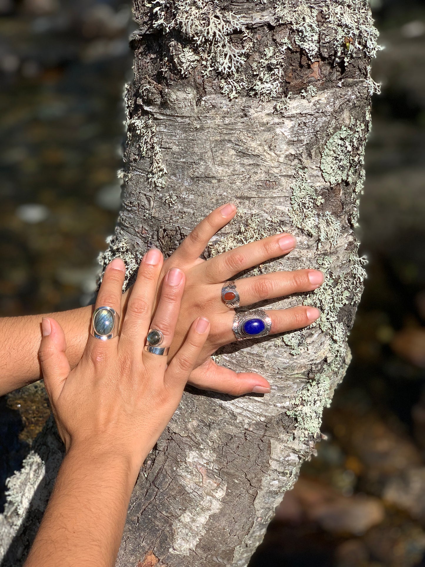 Bague Argent Labradorite