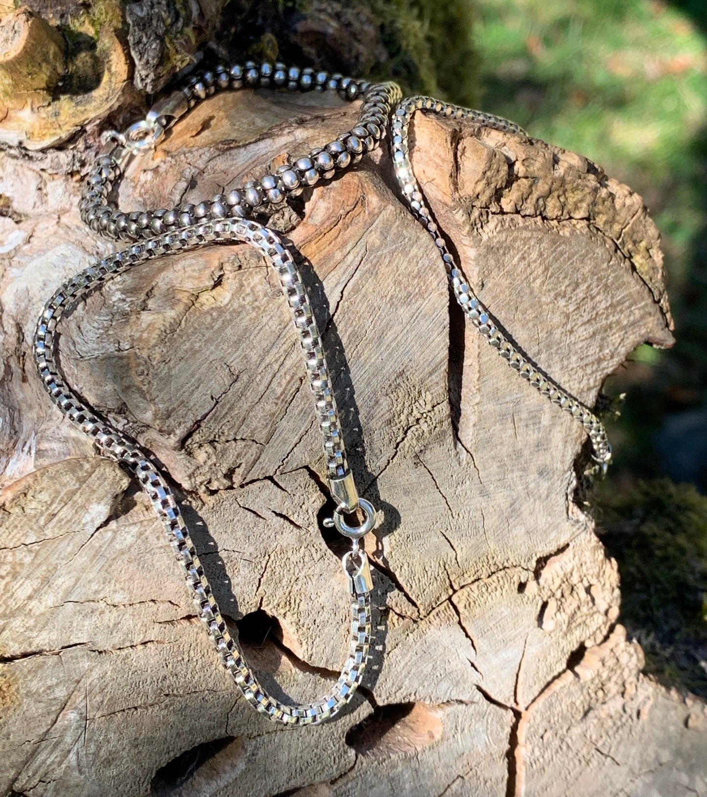 Bracelet Argent Massif Chaîne Vénitienne